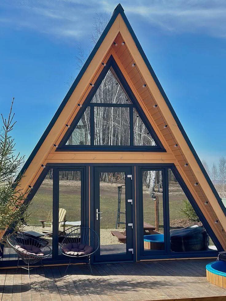 Model B rodinný A-frame