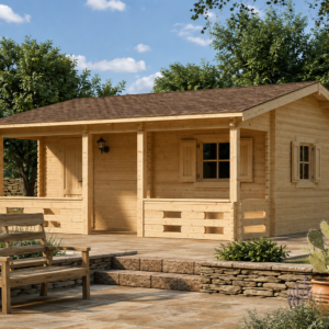 Zrubová záhradná chata Relax